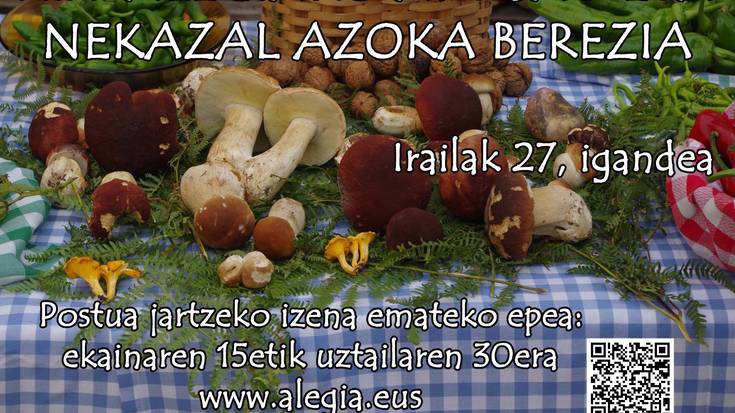 Zabalik da iraileko Azoka Berezian postua jartzeko izena emateko epea