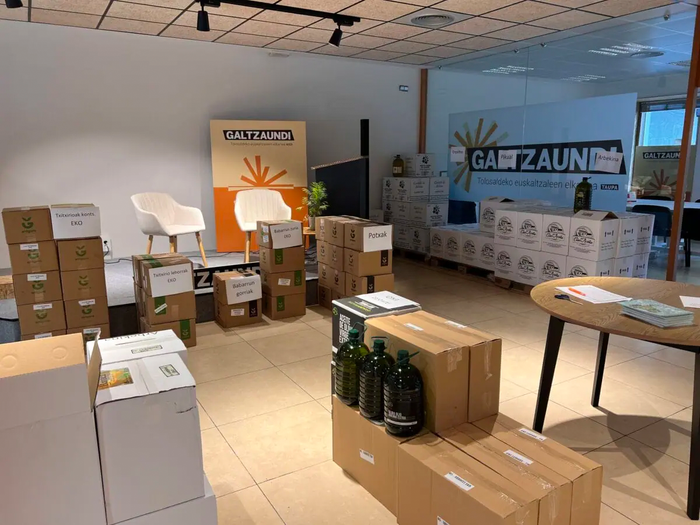 Jaso zure Errigorako produktuak Galtzaundin