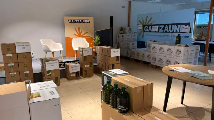 Jaso zure Errigorako produktuak Galtzaundin