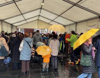 51 saltoki txiki atera dira kalera Braderie egunean