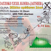 Loatzoko XXXII. igoera-jaitsiera