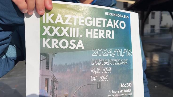 Larunbatean izango da Ikaztegietako XXXIII. Herri Krosa