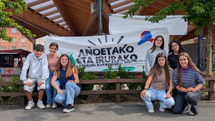 "Gazteon Anoeta" aurkeztu dute DBH3ko ikasleek: gazteek gazteentzat sortutako udako aisialdi eskaintza