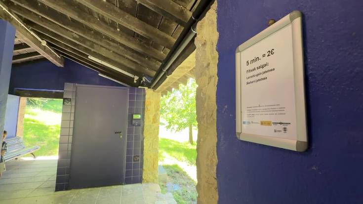 Dutxa zerbitzua jarri dute Larraitzen