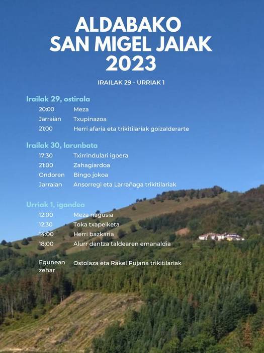Aldabako jaiak