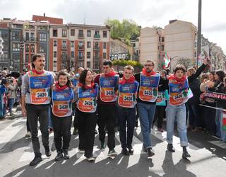 24. Korrikaren amaiera Bilbon