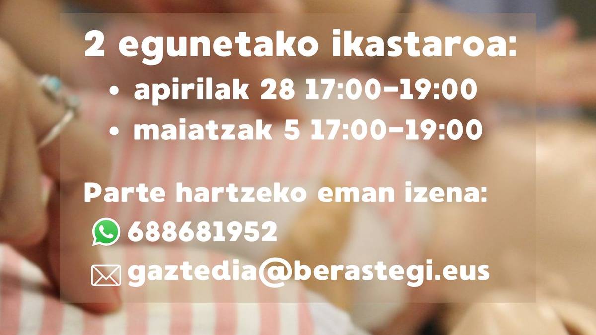 Ikastaroa: haurren lehen sorospenak